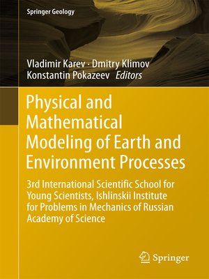 cover image of Physical and Mathematical Modeling of Earth and Environment Processes